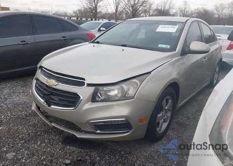 2016 Chevrolet Cruze Limited 1Lt Auto из США, поврежденный, VIN 1G1PE5SBXG7160408